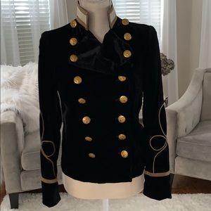 Ralph Lauren Denim & Supply Black Velvet Blazer